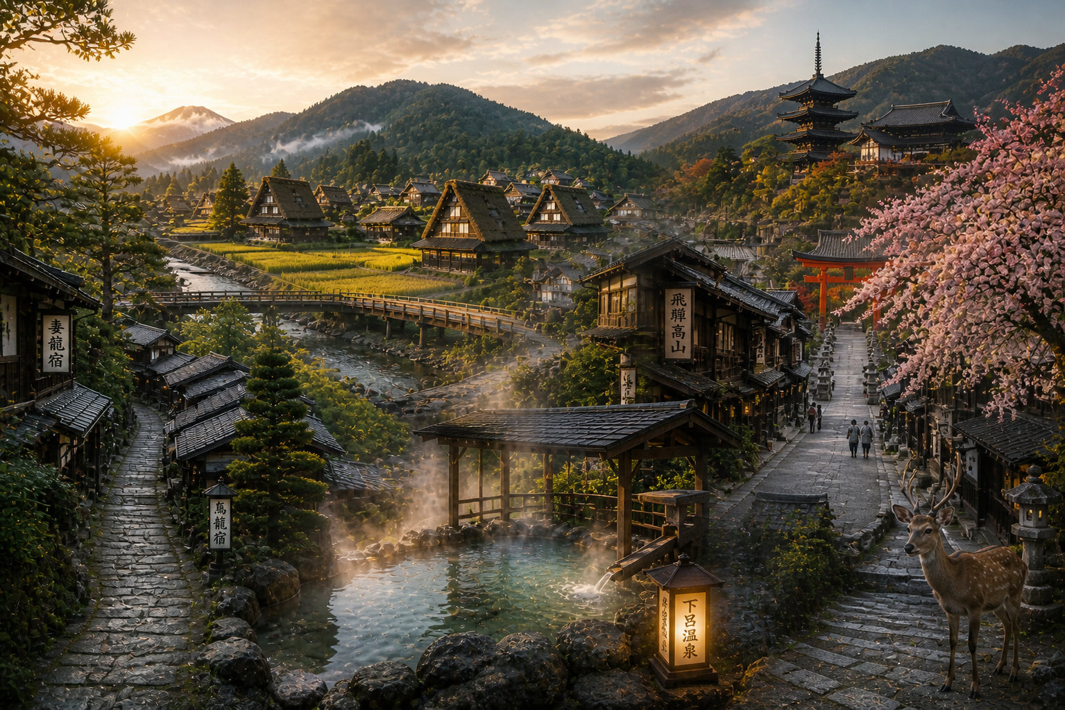 中山道9日游